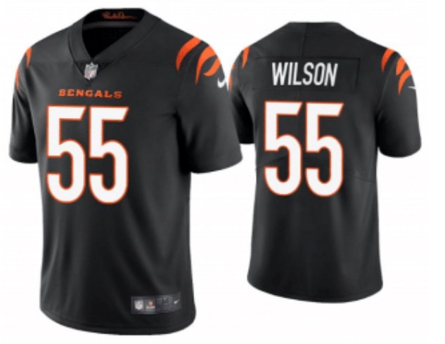 Nike Men & Women & Youth Bengals 55 Logan Wilson Black Vapor Untouchable Limited Jersey,We sell and wholesale Nike Men & Women & Youth Bengals 55 Logan Wilson Black Vapor Untouchable Limited Jersey on line form chian!